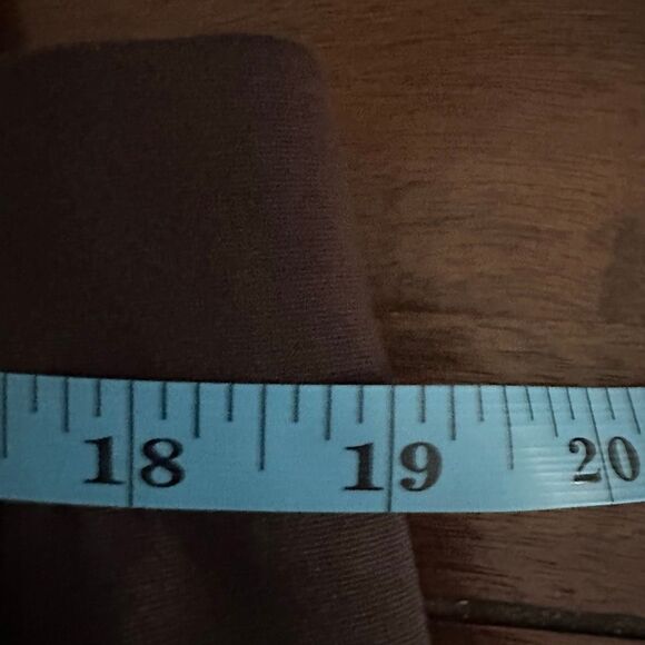 Eileen Fisher $218 Womens washable Flex Ponte Lantern Pants brown XL NEW - Picture 12 of 13